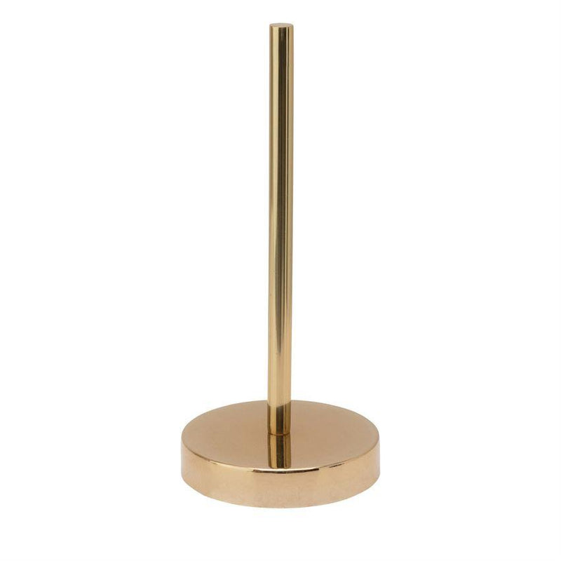 Metal Paper Towel Holder, Gold Finish