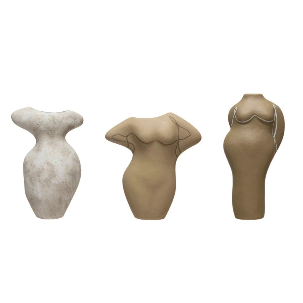 Body Vases, Set of 3