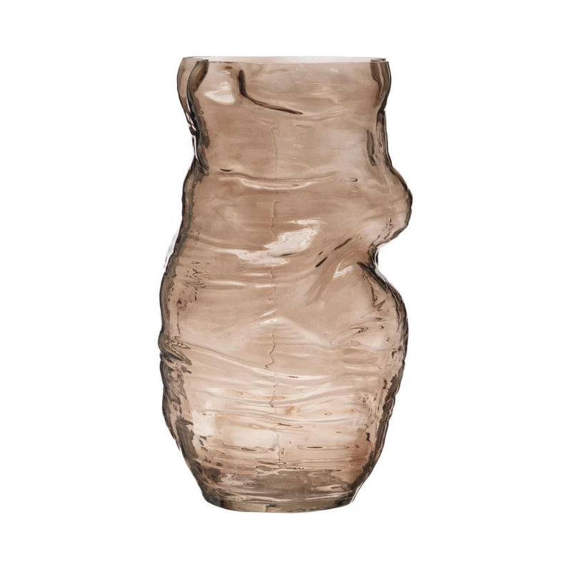 Brown Organic Shaped Vase