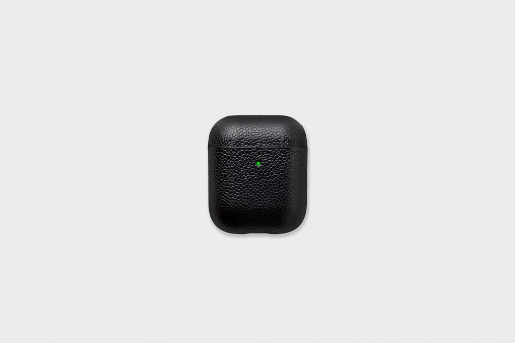 Courant AirPods Leather Case - Black