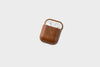 Courant AirPods Leather Case - Saddle