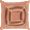 Akira Velvet Pillow in Peach