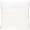 Anniken Hand Woven Pillow in Cream & Taupe