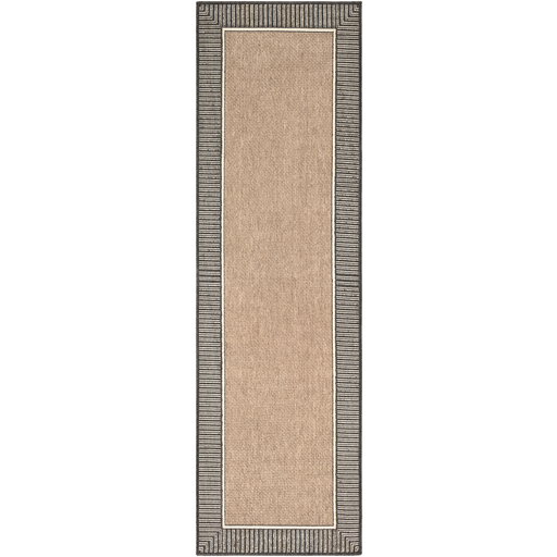 Alfresco Rug in Camel & Black