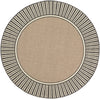 Alfresco Rug in Camel & Black