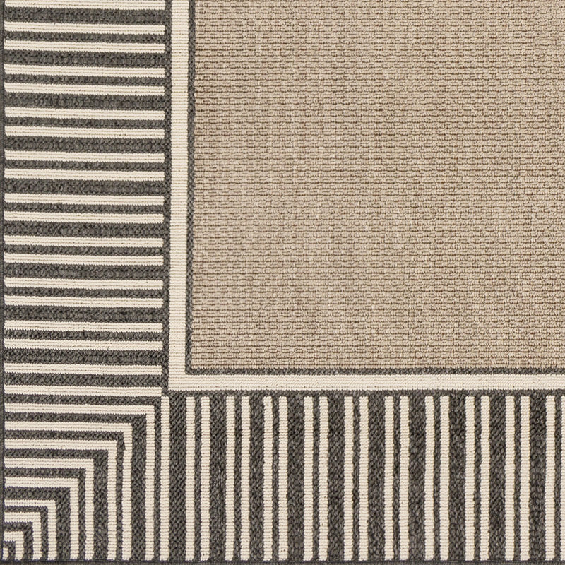 Alfresco Rug in Camel & Black