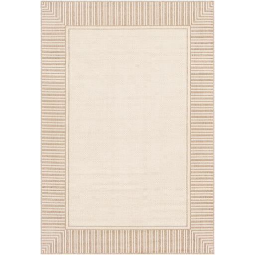 Alfresco Rug in Camel & Cream