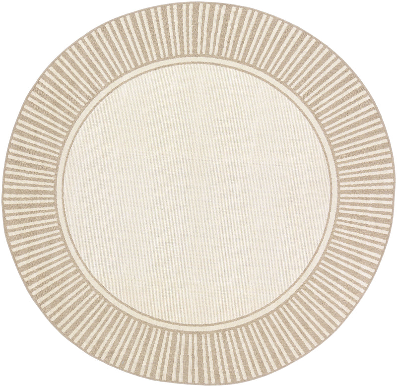 Alfresco Rug in Camel & Cream