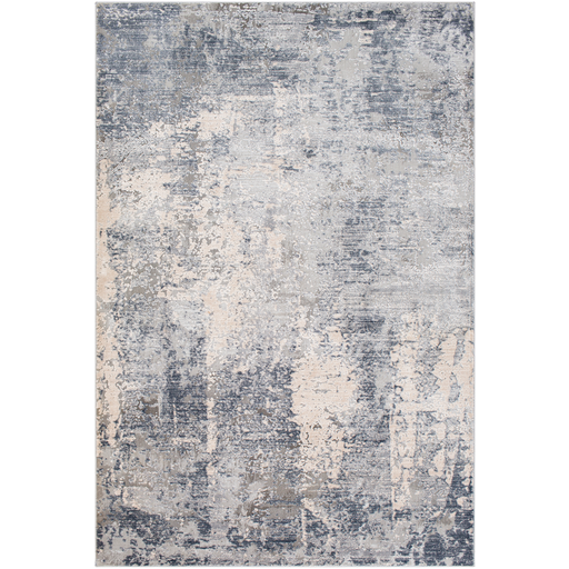 Alpine Rug in Medium Gray & Charcoal