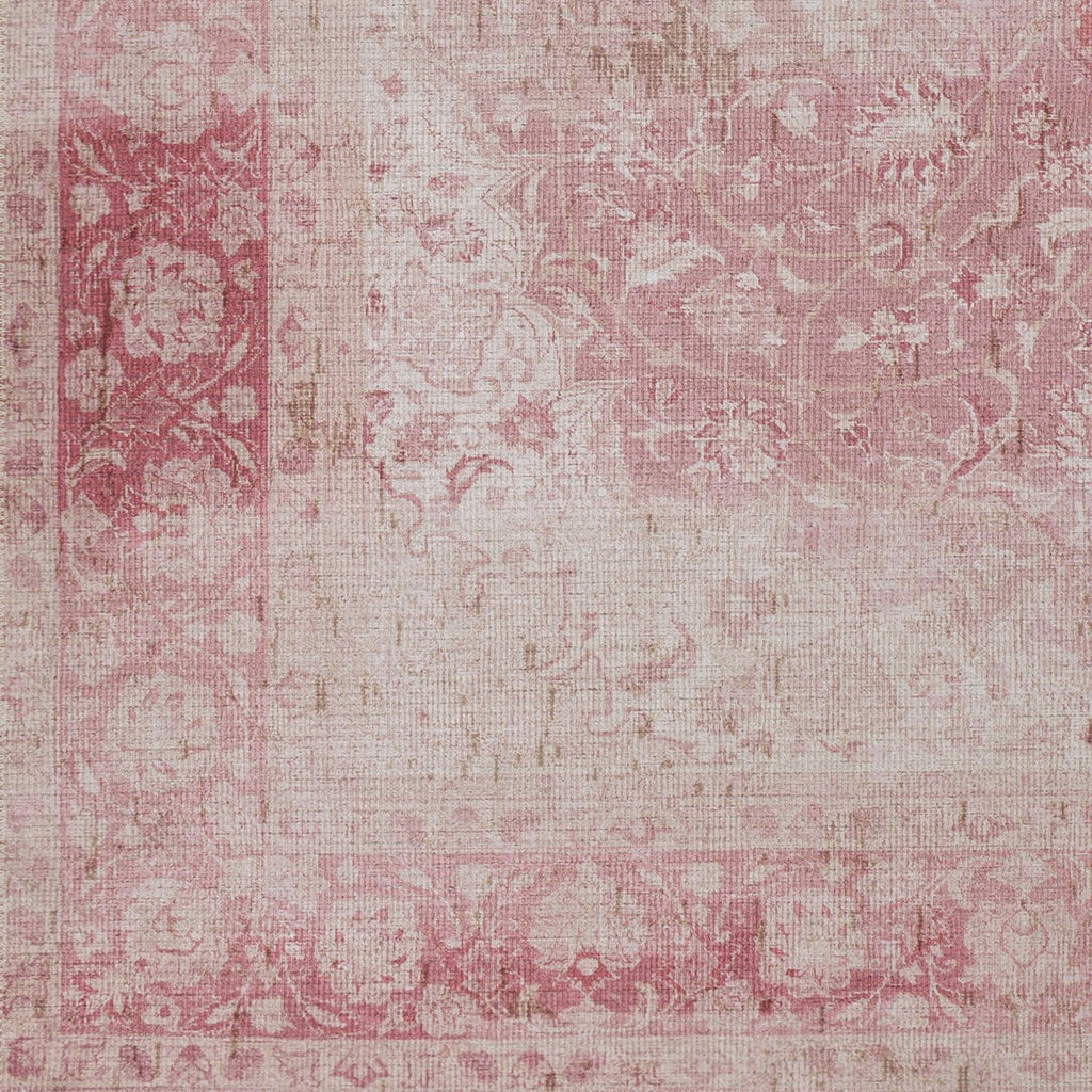 Amelie Rug in Blush & Rose