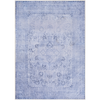 Amelie Rug in Lavender & Dark Blue