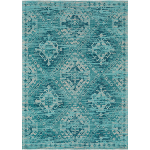 Amsterdam Rug in Aqua & Teal