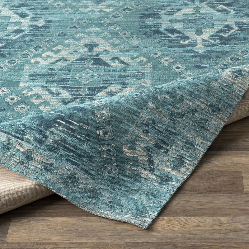 Amsterdam Rug in Aqua & Teal