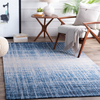 Amsterdam Rug in Dark Blue & Pale Blue