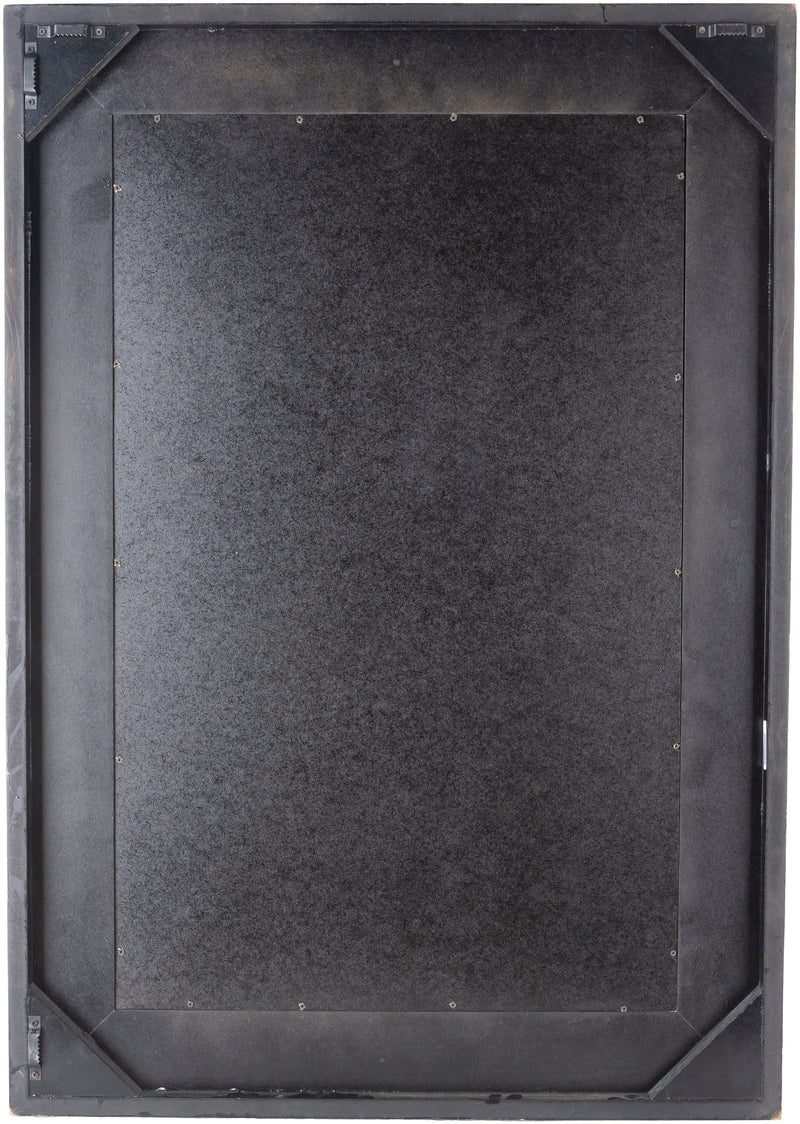 Amrapali ARP-001 Rectangular Mirror in Charcoal & White by Surya