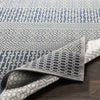 Aesop Rug in Dark Blue & Medium Gray