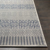 Aesop Rug in Dark Blue & Medium Gray