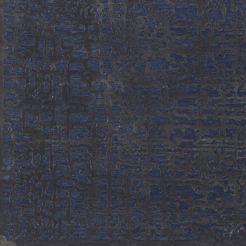 Aesop Rug in Dark Blue & Charcoal