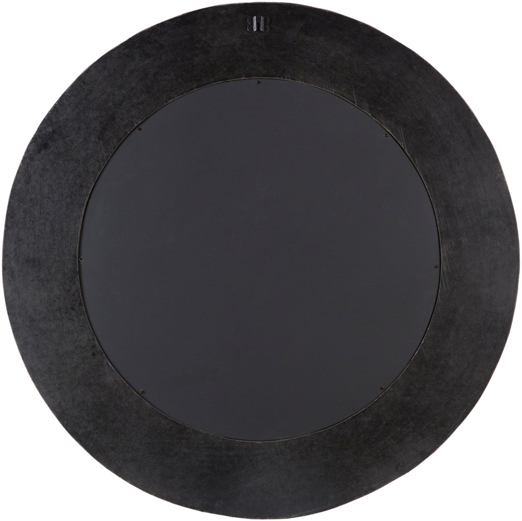 Aishwarya ASY-001 Round Mirror in Brown by Surya