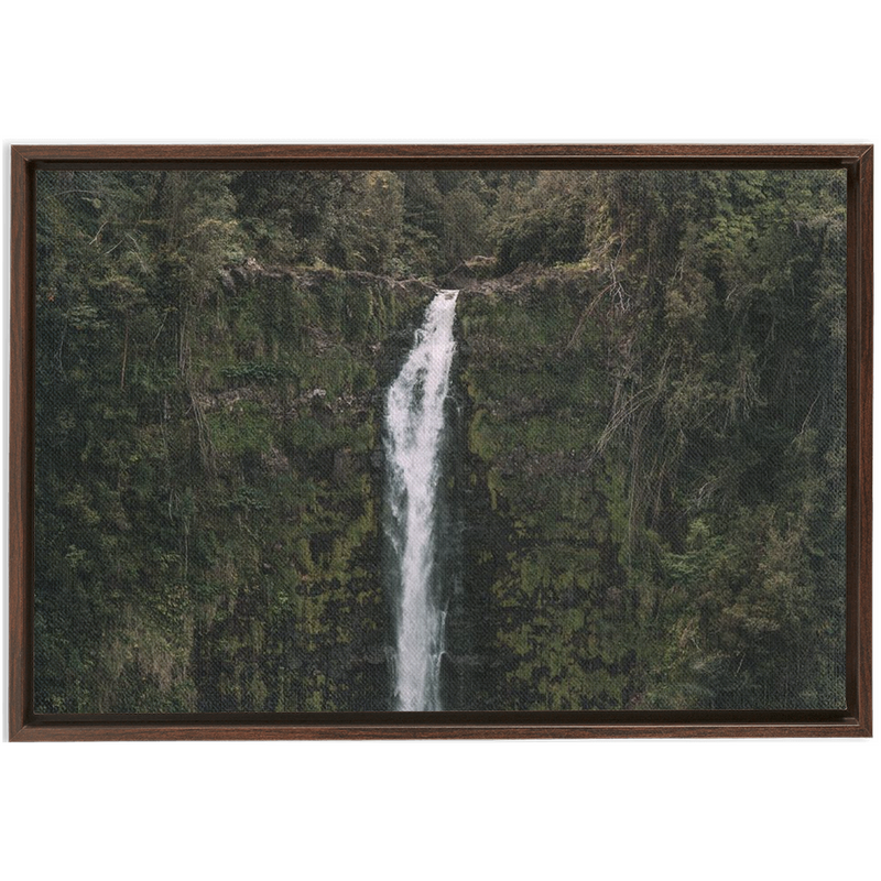 Waterfall Framed Canvas