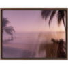 Tahitian Sunrise Framed Canvas