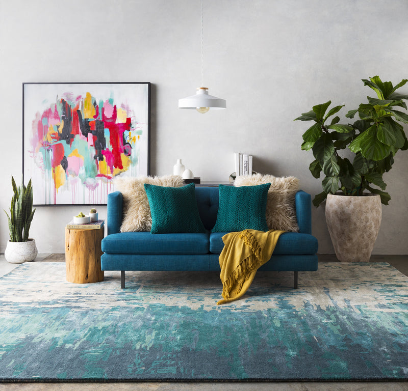 Banshee Teal Rug