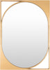 Bauhaus Metal Gold Mirror 3'0"H x 2'2"W