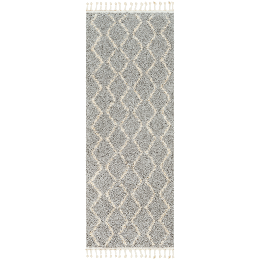 Berber Shag Rug in Taupe & Beige