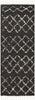 Berber Shag Rug in Charcoal & Beige