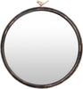 Birdsong Metal Black Mirror 2'2"H x 2'0"W Round