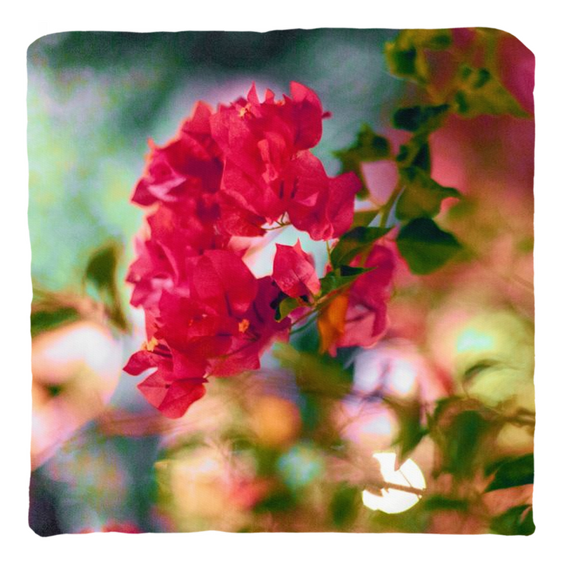 Bougainvillea Throw Pillow