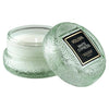 Macaron Glass Candle in White Cypress