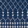 Bahar Rug in Navy & Beige