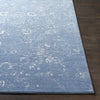 Bahar Rug in Bright Blue & Beige