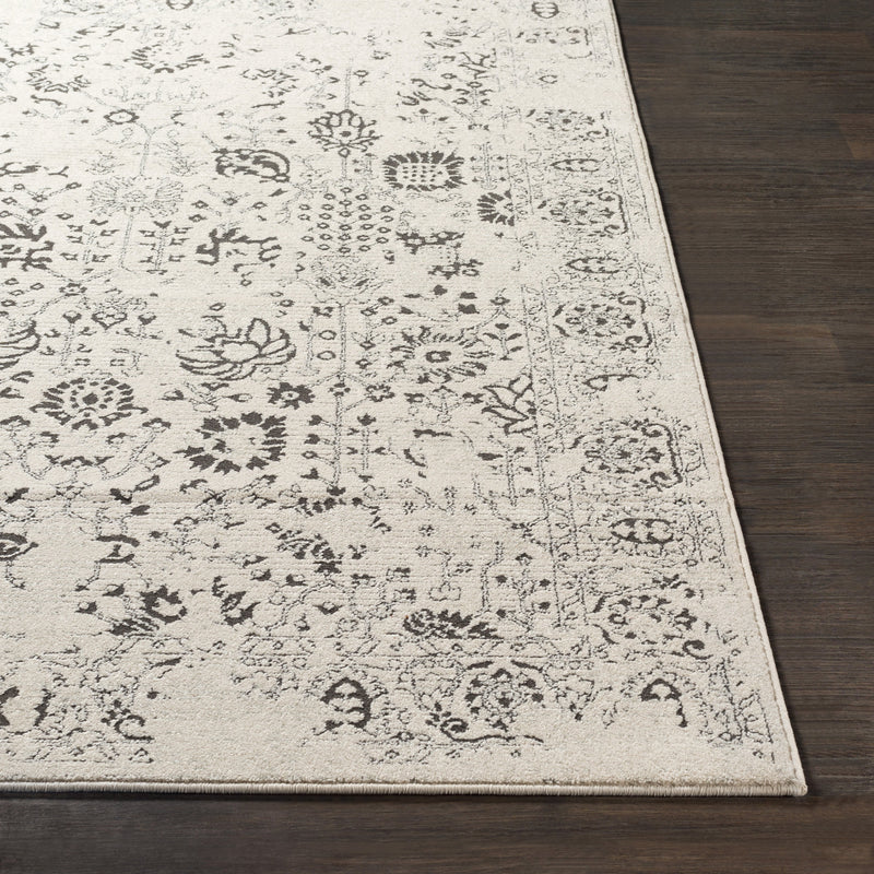 Bahar Rug in Charcoal & Taupe