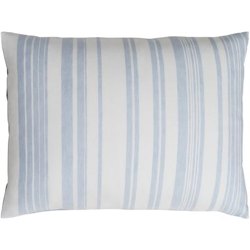 Baris Bedding in Pale Blue & Ivory