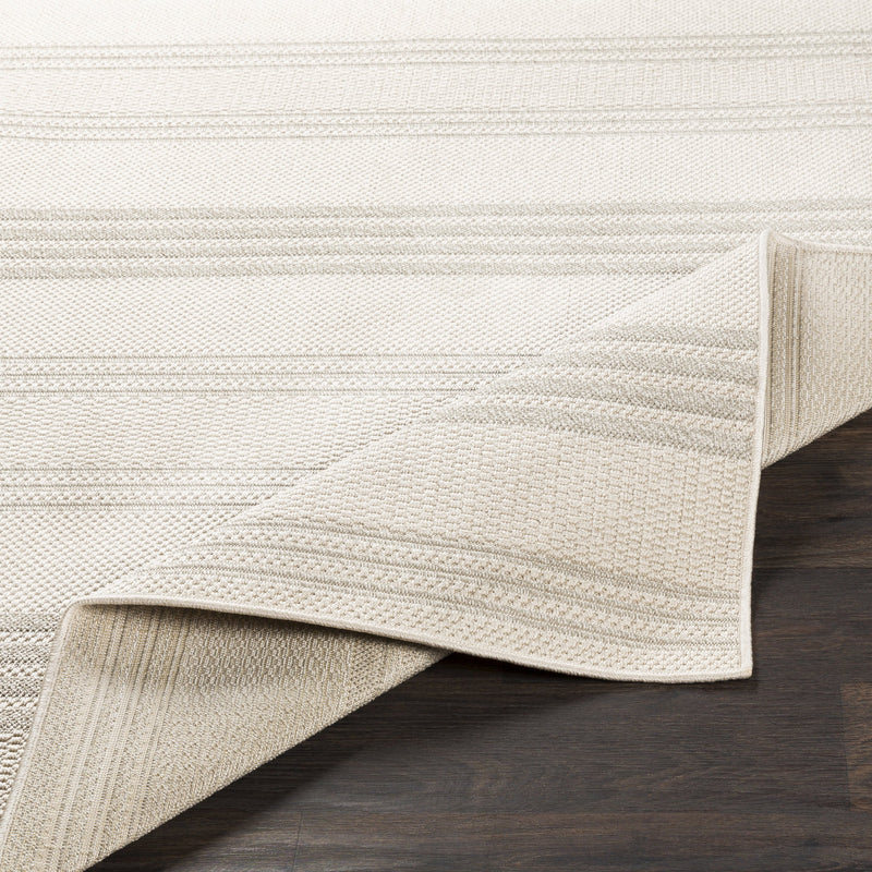 Breeze Rug in Ivory & White