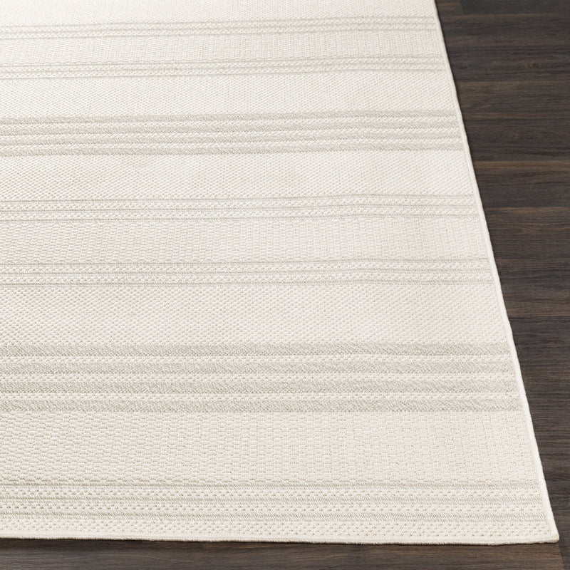 Breeze Rug in Ivory & White