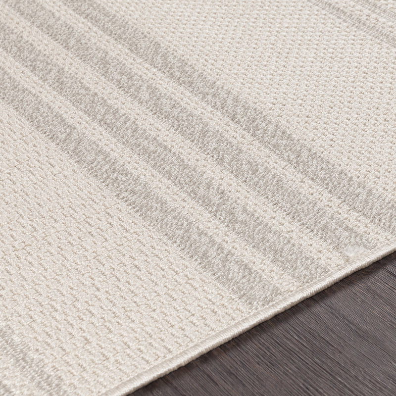 Breeze Rug in Ivory & White