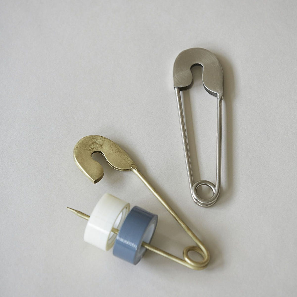 Safety Pin, Brass by House Doctor