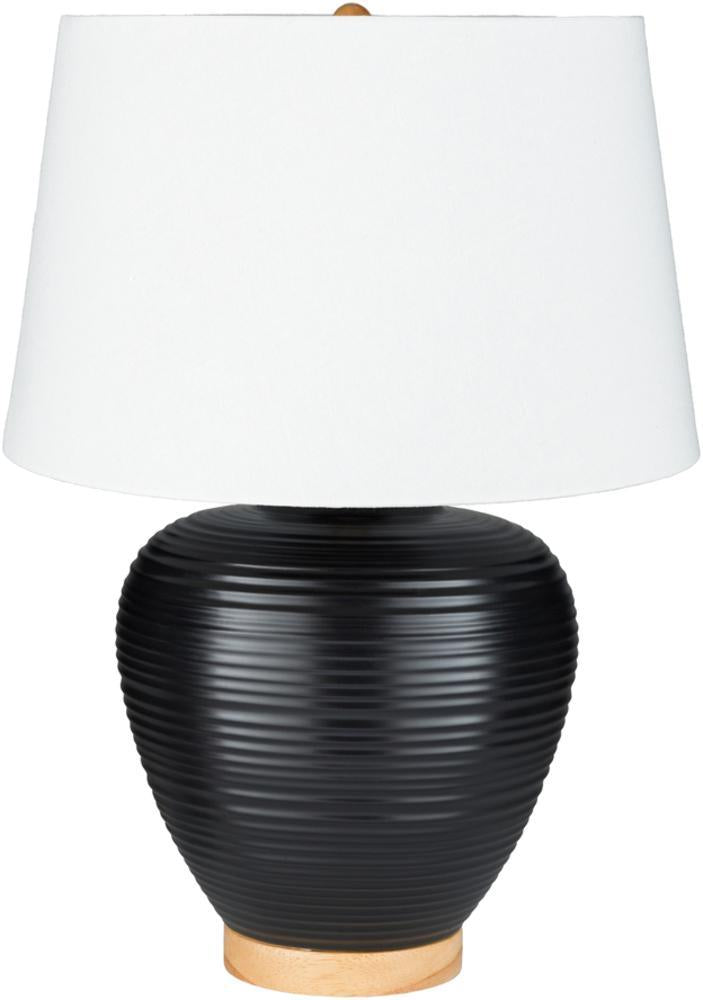 Bixby Table Lamp in Black & White