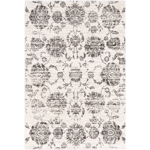 Baylee Rug in Medium Gray & Silver Gray