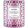 Icon Cloche Cover Candle in Rose Petal Ice Cream design by Voluspa