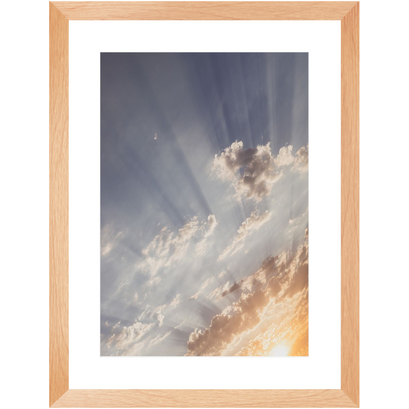 Cloud Library 3 Framed Print