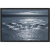 Silver Sea Framed Canvas