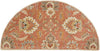 Caesar Rug in Rust & Burnt Orange