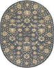 Caesar Rug in Black & Sea Foam design by Surya