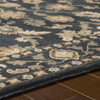 Caesar Rug in Black & Sea Foam design by Surya