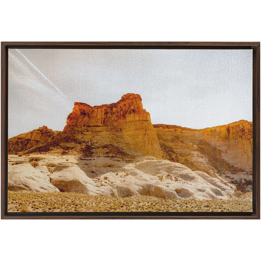 Red Rock Framed Canvas