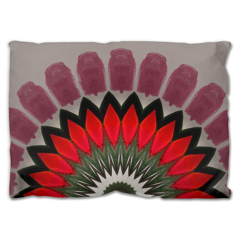 Big Bloom Throw Pillow